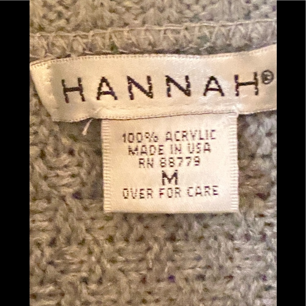 🥳HP🥳EUC*Hannah Cowl-neck Sweater- light Grey - Picture 5 of 8